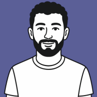 illustration of young man