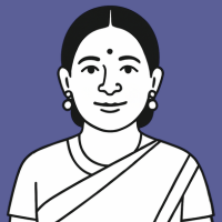illustration of a woman