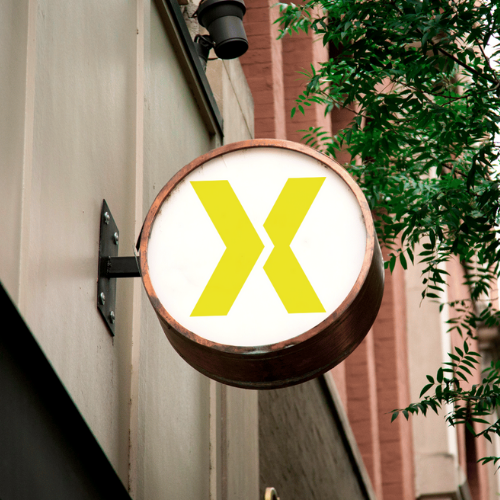 staXscale sign on a building