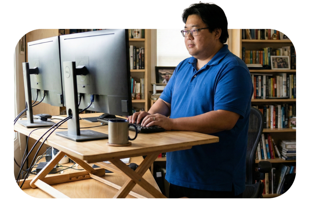 male technical support at staXscale - premium managed hosting