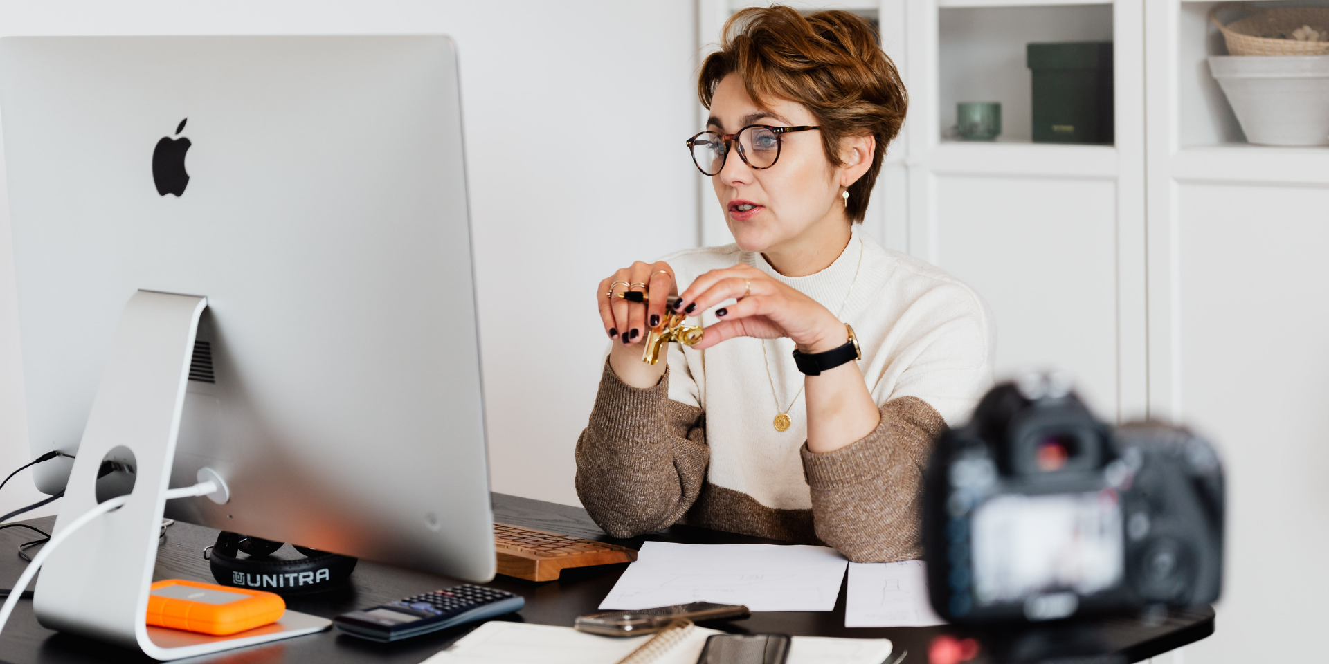 woman working on WordPress Activity Log